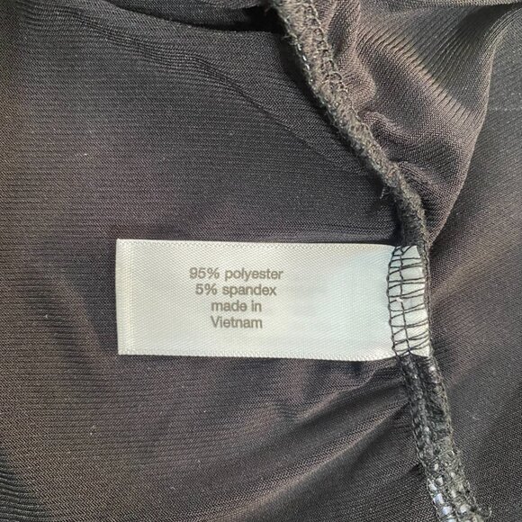 NWT Lane Bryant Black Fits That Flatter One Shoulder Spandex Top Size 14/16 #300 - Picture 10 of 12